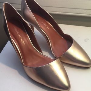 Rebecca Minkoff Size 8.5 Rose Gold heels